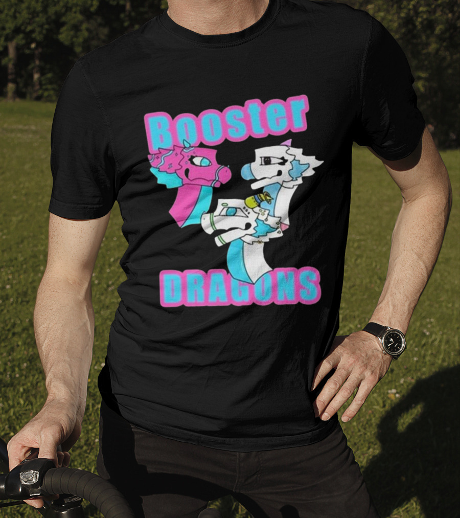Booster Dragons Heavyweight T-Shirt