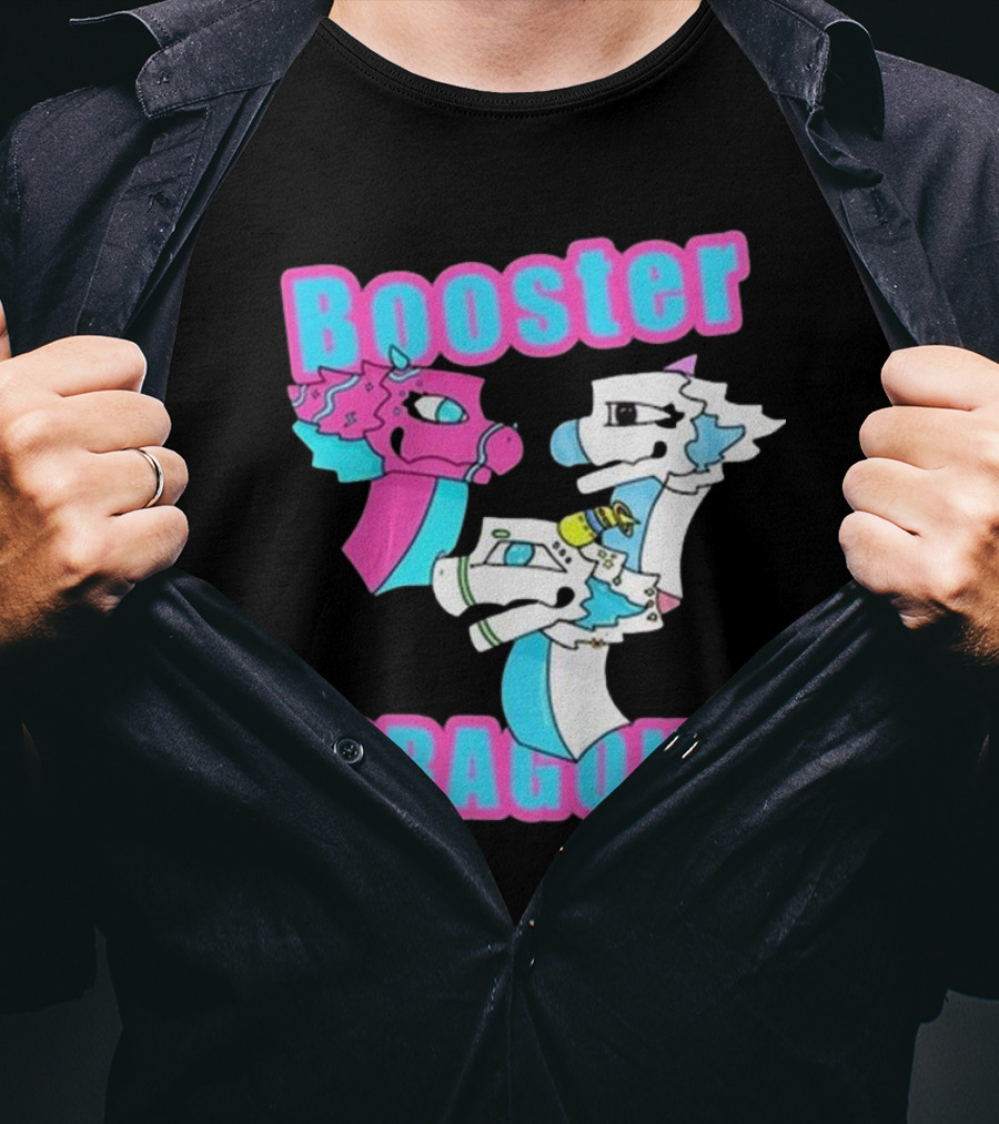Booster Dragons Heavyweight T-Shirt