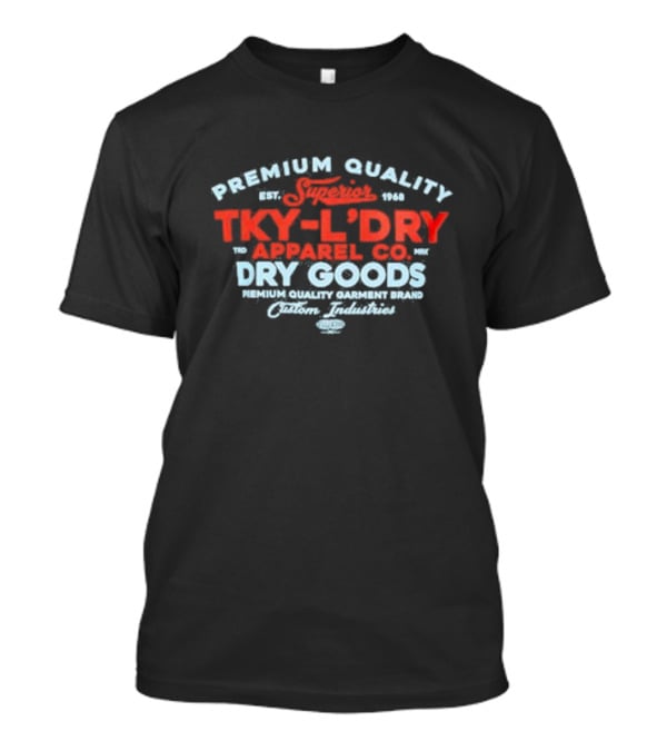 Braemar Vintage Retro Motif Tokyo Laundry Premium Quality Apparel Co Dry Goods T-Shirt
