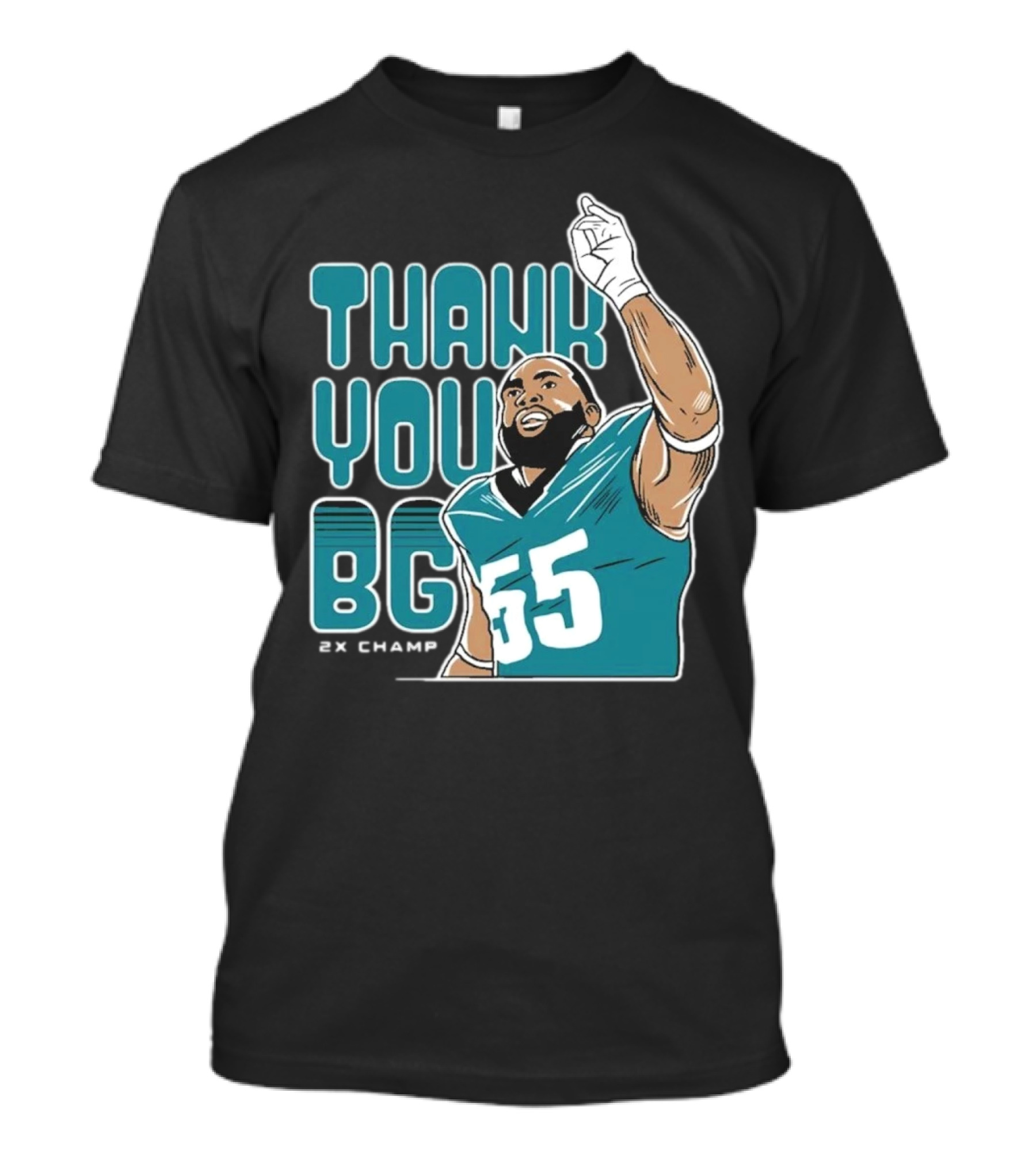 Brandon Graham Thank You BG T-Shirt