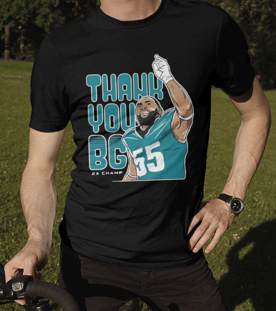 Brandon Graham Thank You BG T-Shirt