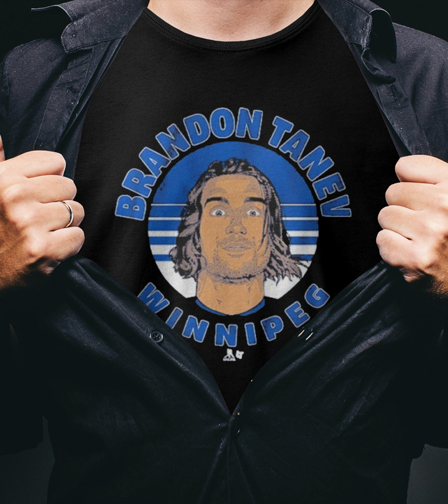 Brandon Tanev Winnipeg Headshot T-Shirt