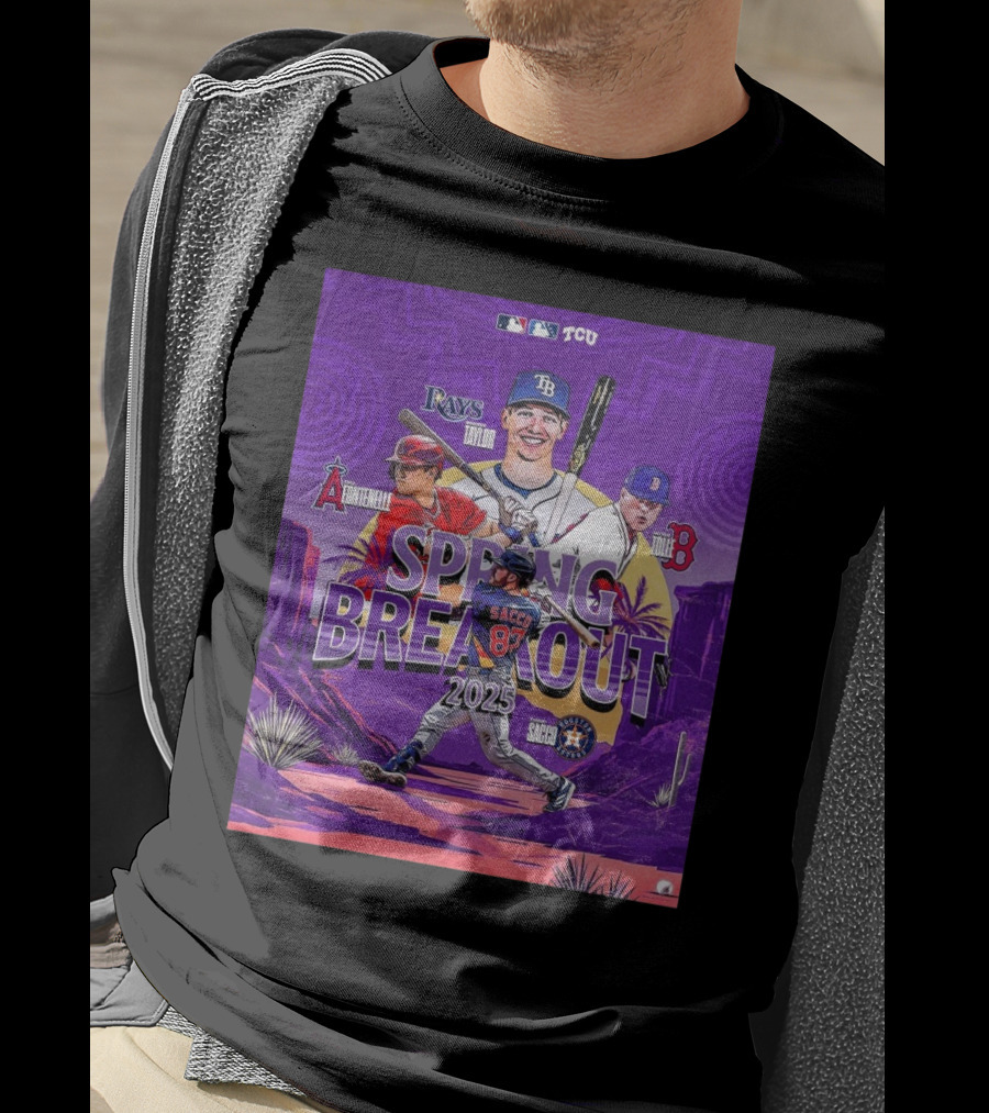 Brayden Taylor Cole Fontenelle Payton Tolle Tommy Sacco MLB Baseball Spring Breakout 2025 T-Shirt