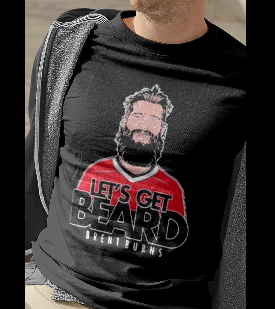 Brent Burns Carolina Hurricanes Let’s Get Beard T-Shirt
