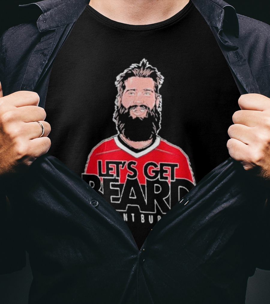 Brent Burns Carolina Hurricanes Let’s Get Beard T-Shirt
