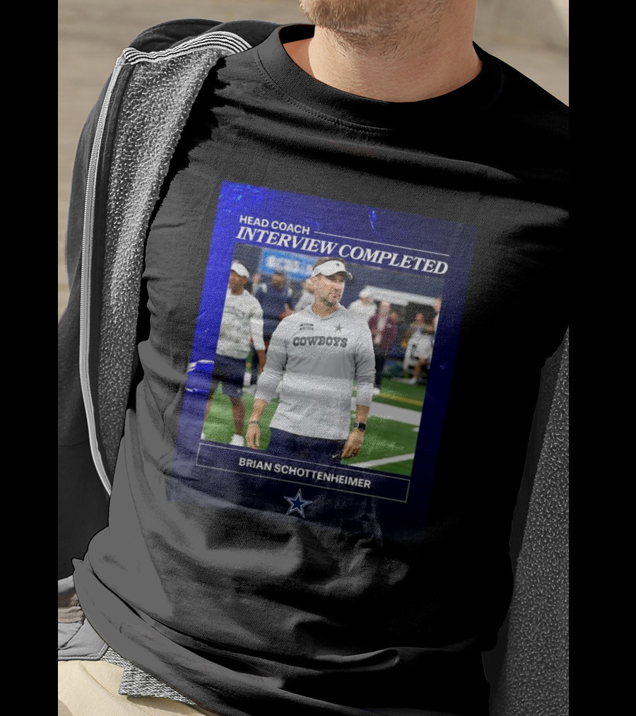 Brian Schottenheimer Head Coach Interview Completed T-Shirt