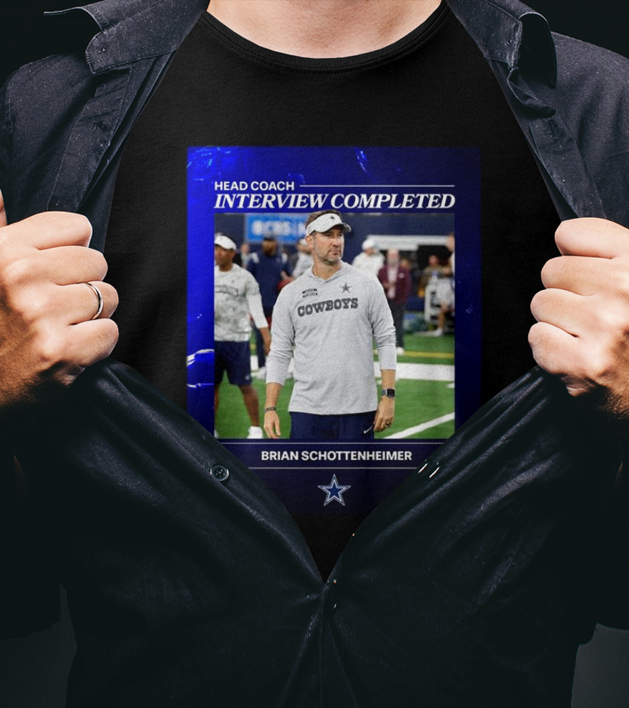 Brian Schottenheimer Head Coach Interview Completed T-Shirt