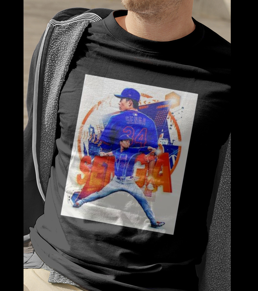 Bright Lights Senga Kodai New York Mets T-Shirt