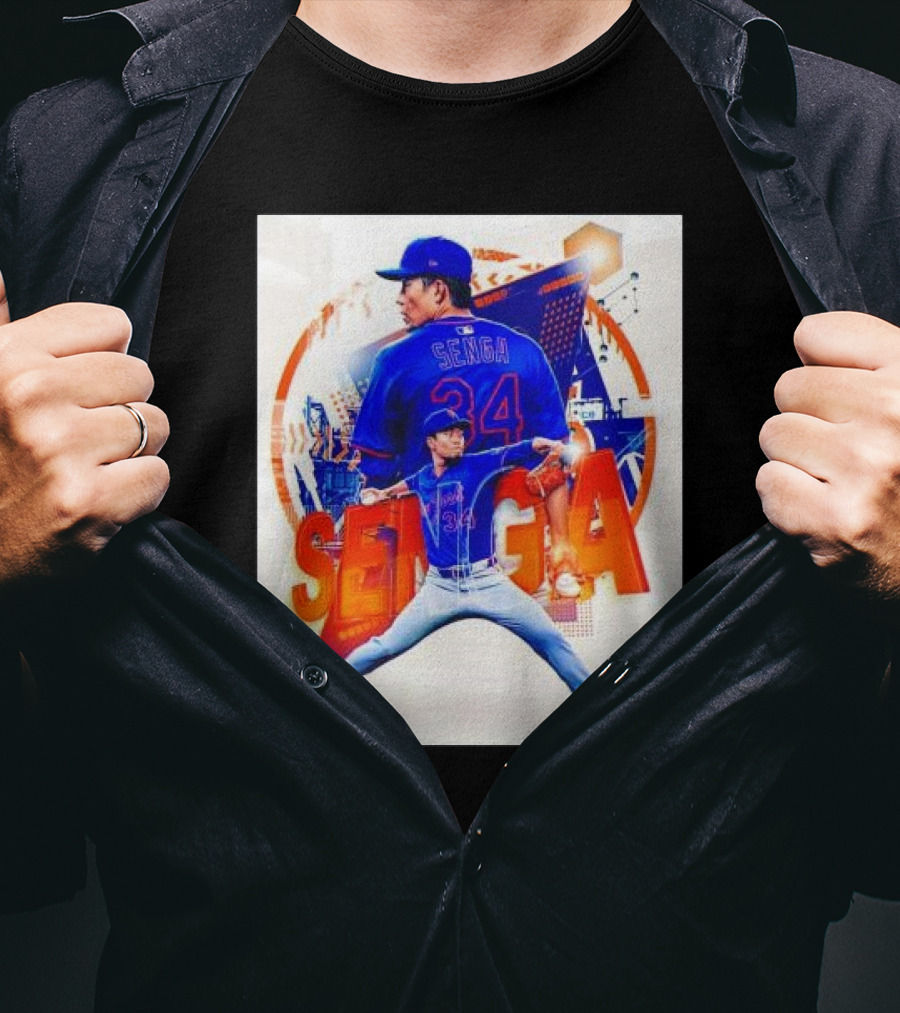 Bright Lights Senga Kodai New York Mets T-Shirt