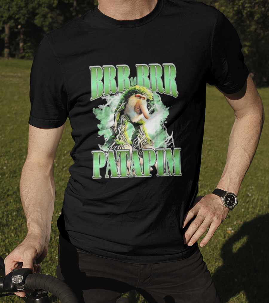 Brr Brr Patapim Italian Brainrot Meme T-Shirt