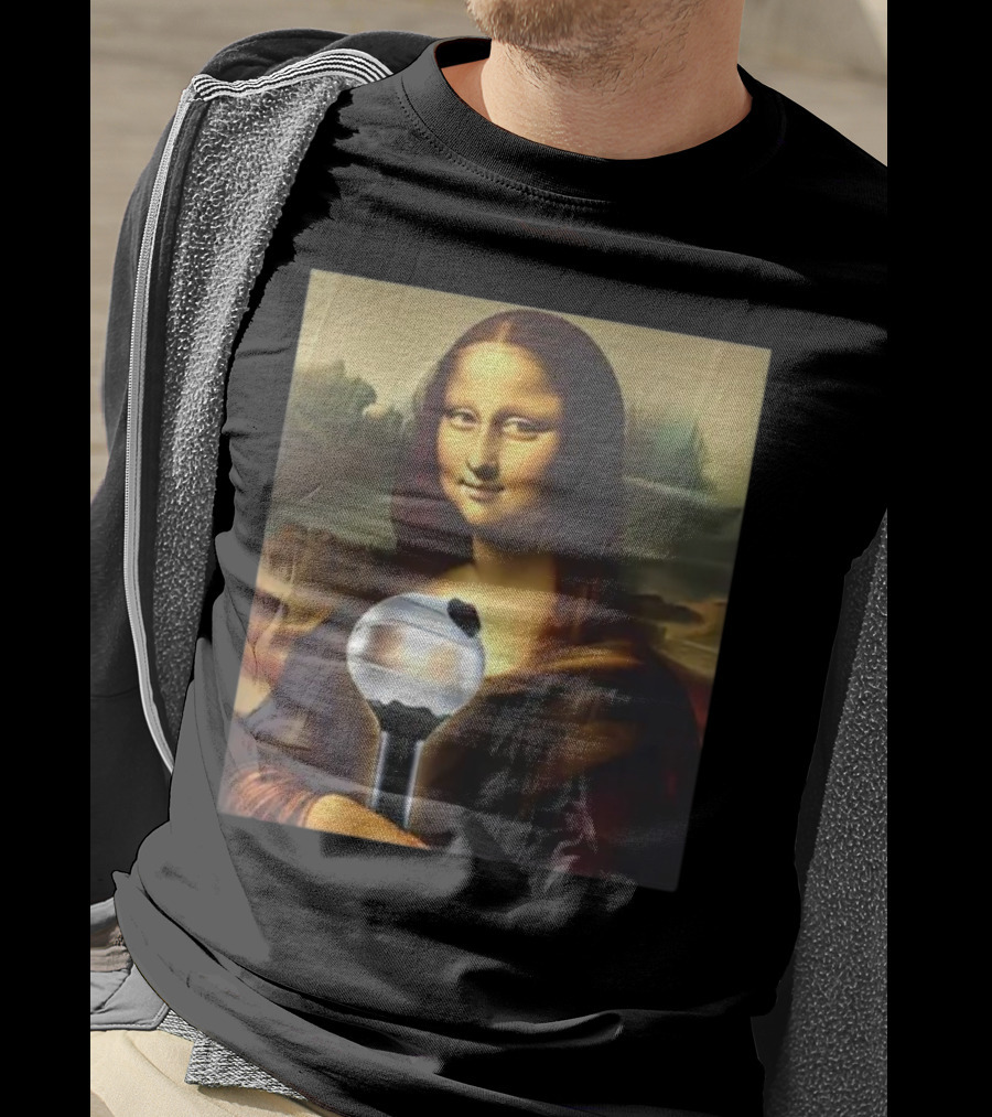 BTS J-hope Mona Lisa Holding ARMY Bomb T-Shirt