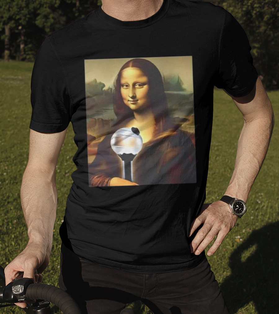 BTS J-hope Mona Lisa Holding ARMY Bomb T-Shirt