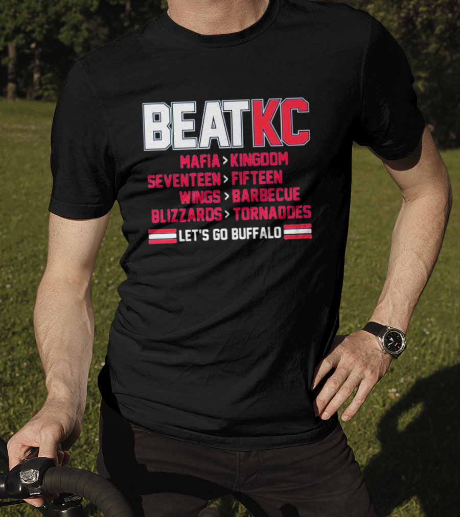 Buffalo Bills BeatKC Let’s Go Buffalo T-Shirt