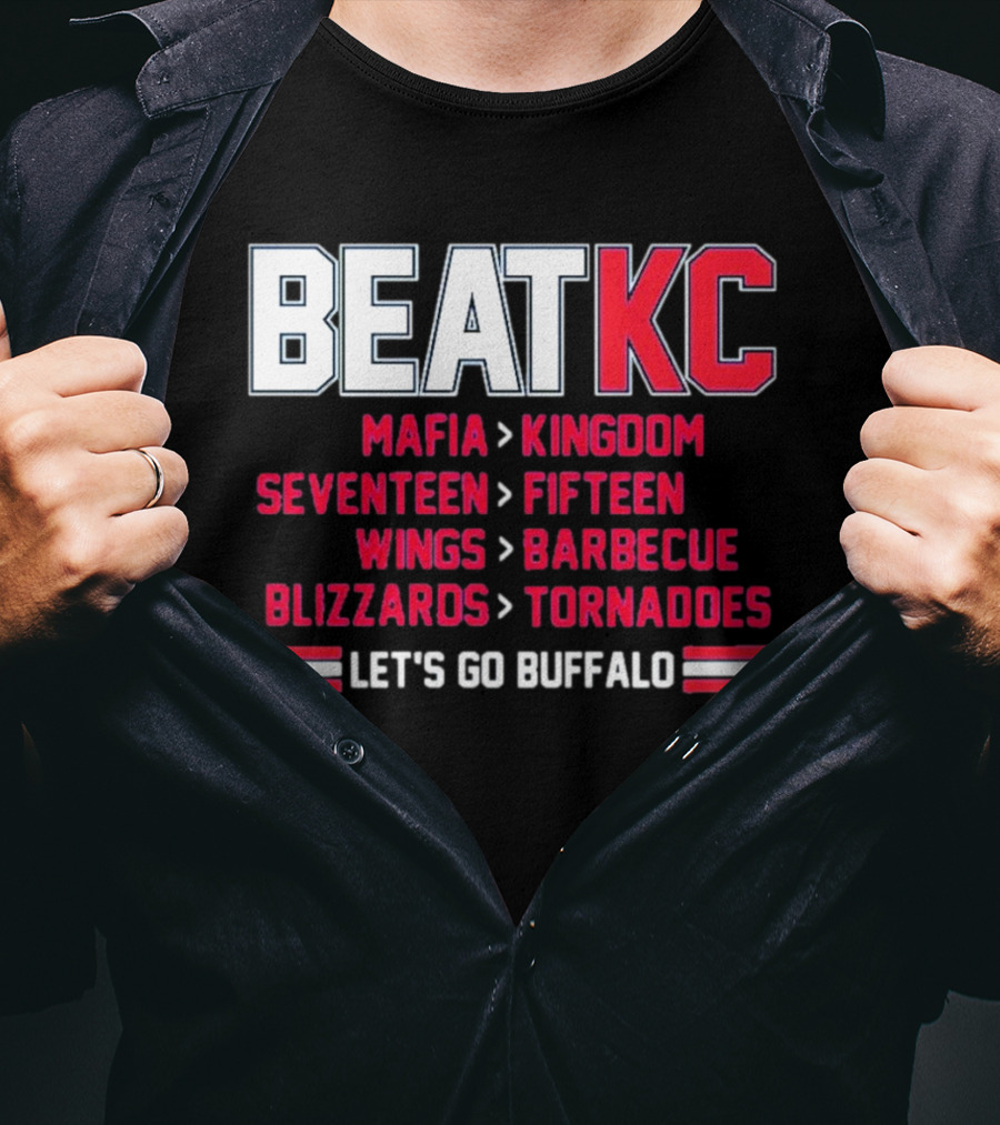 Buffalo Bills BeatKC Let’s Go Buffalo T-Shirt