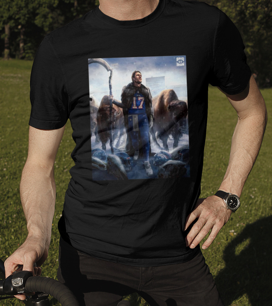 Buffalo Bills Win Denver Broncos Josh Allen And The Bills Trample Over The Broncos And Advance To The Divisional T-Shirt