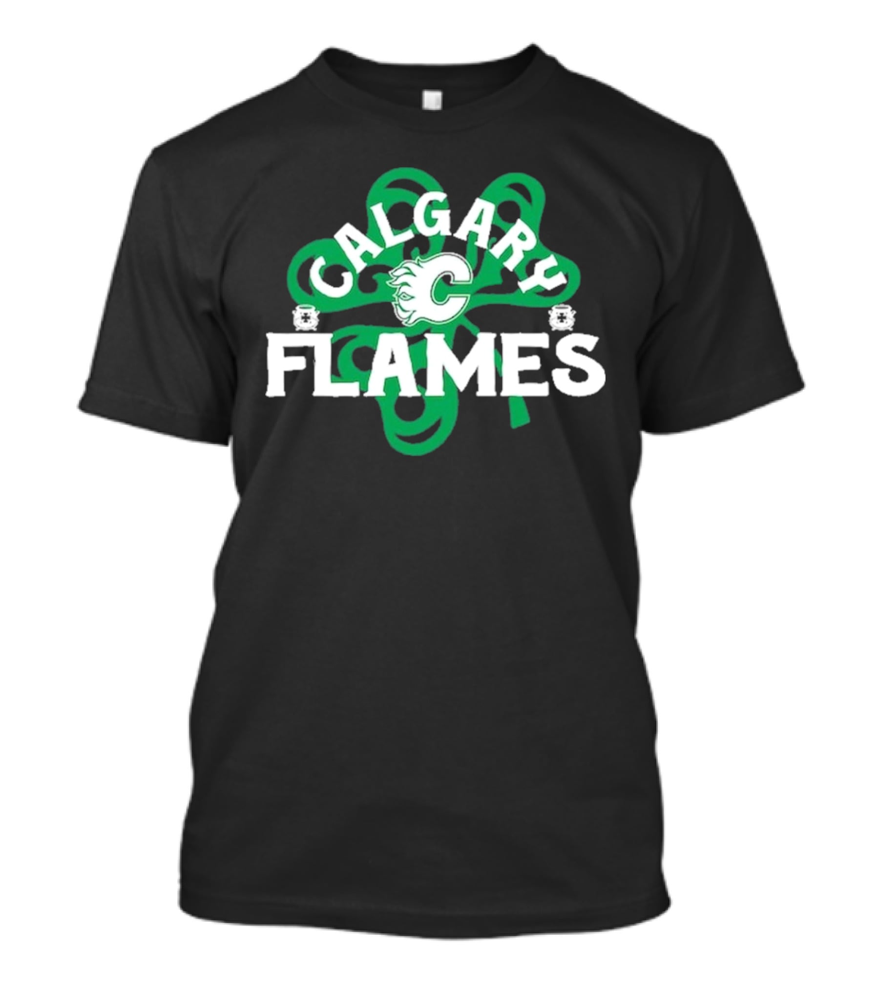 Calgary Hockey St. Patrick’s Day Richmond Shamrock T-Shirt
