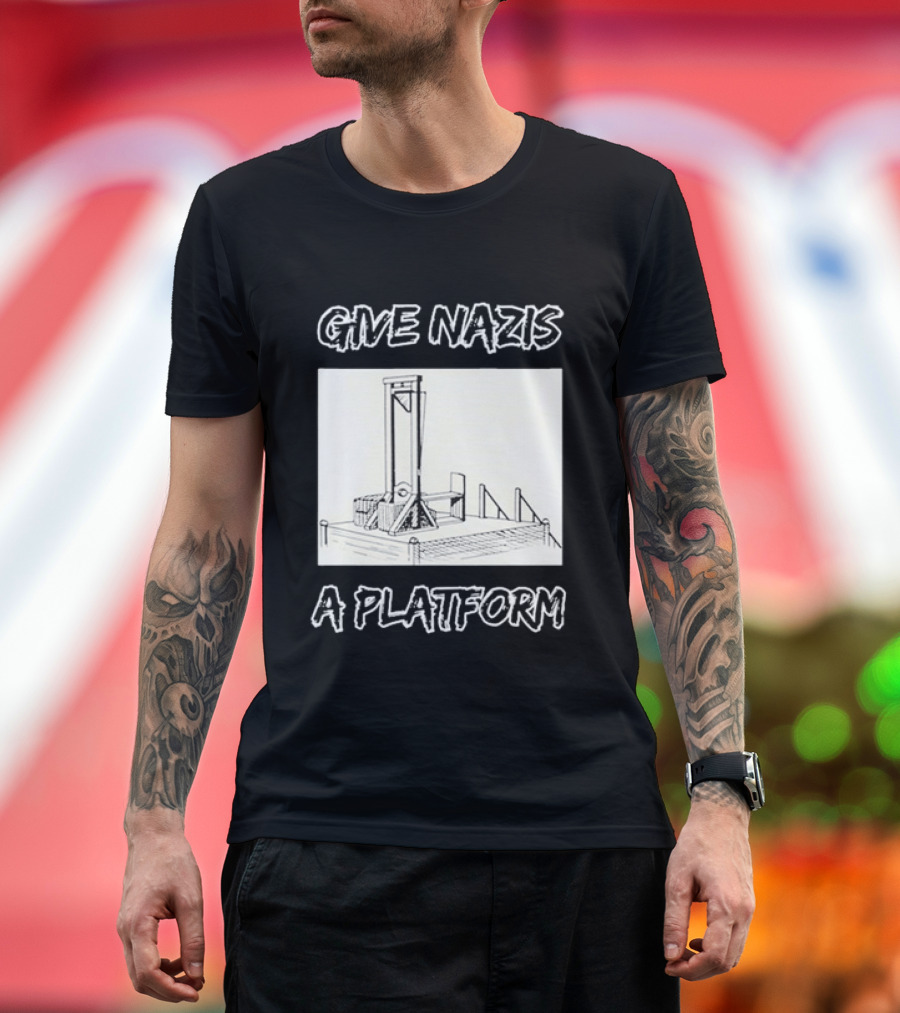 Camp Callout Give Nazis A Platform T-Shirt