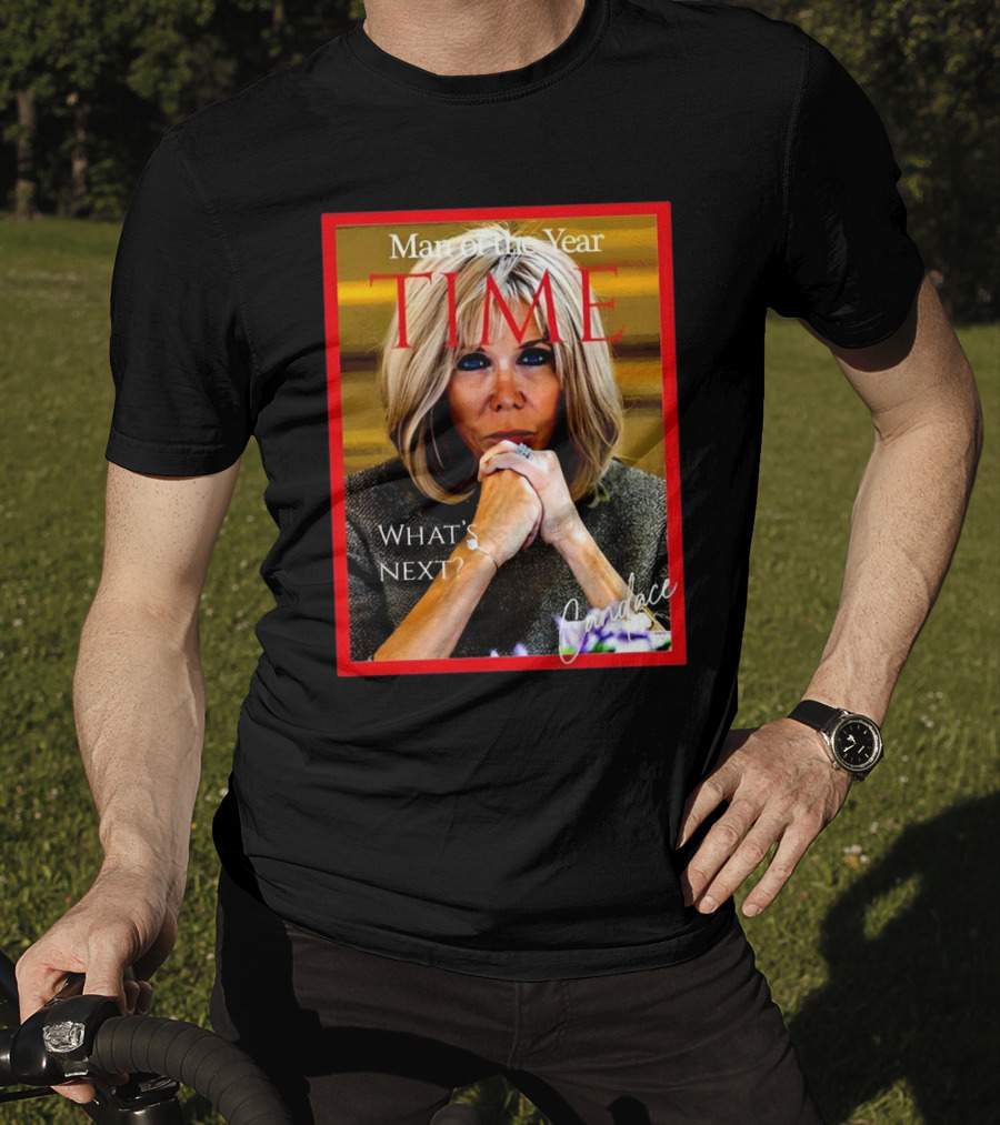 Candace Owens Brigitte Macron Man Of The Year Time T-Shirt