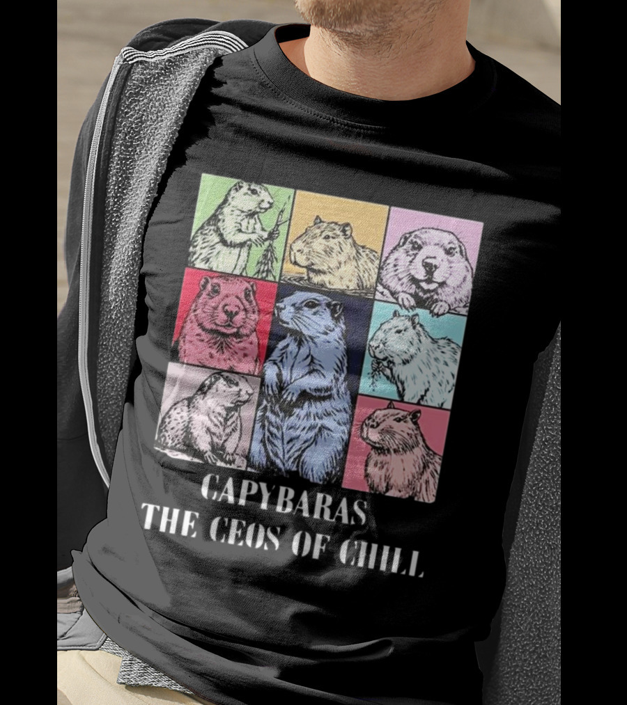 Capybaras The CEOS Of Chill T-Shirt