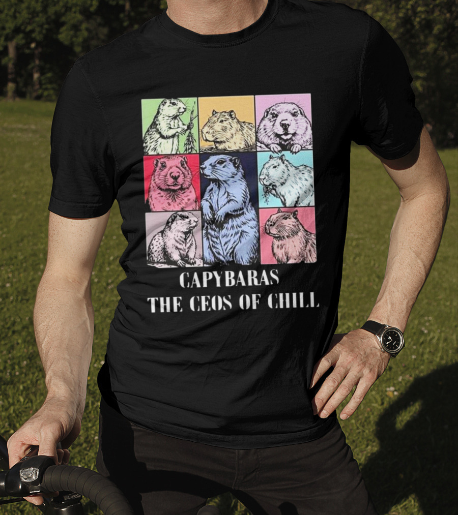 Capybaras The CEOS Of Chill T-Shirt