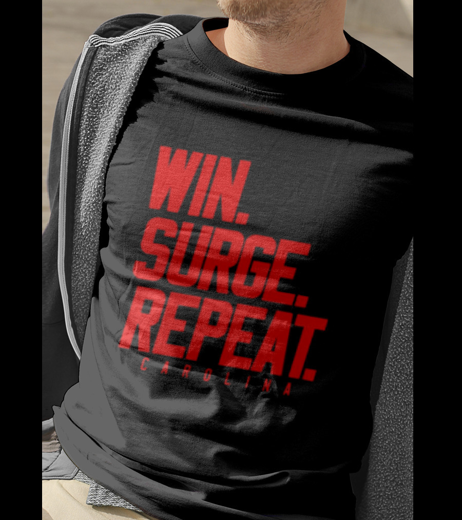 Carolina Hurricanes Win Surge Repeat T-Shirt
