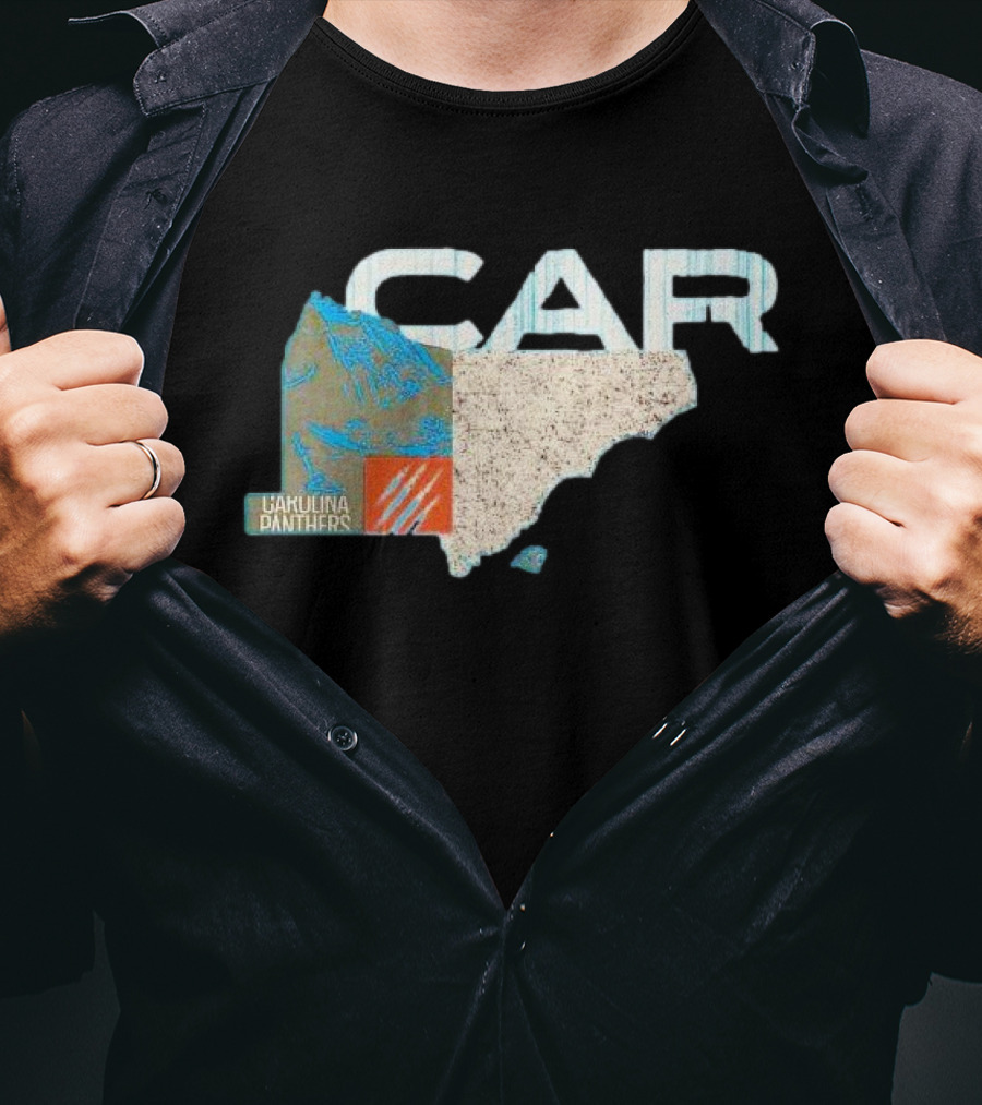 Carolina Panthers 2025 NFL Draft Cluster T-Shirt