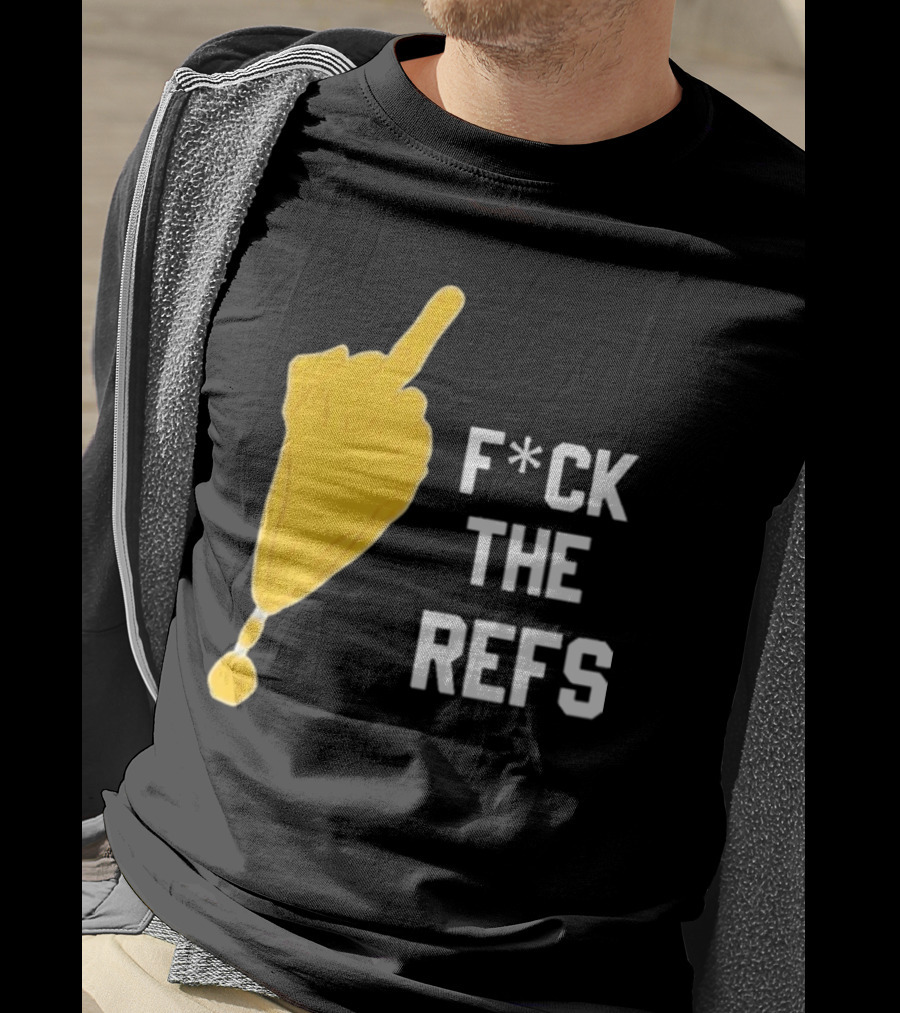 Censored Fuck The Refs Flag T-Shirt