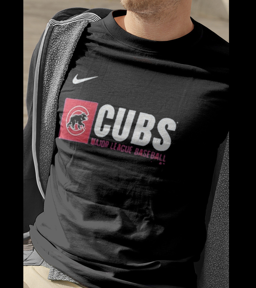 Chicago Cubs Team Block Major League Baseball T-Shirt