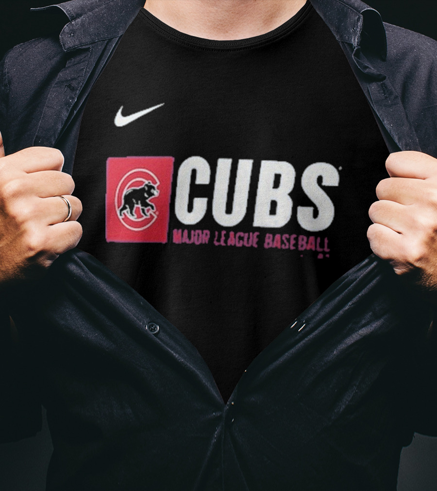 Chicago Cubs Team Block Major League Baseball T-Shirt