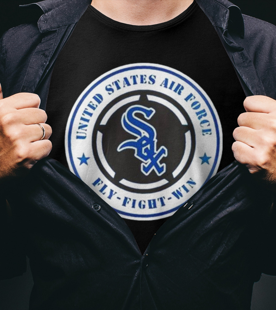 Chicago White Sox United States Air Force Fly Fight Win Military Appreciation Night 2025 T-Shirt
