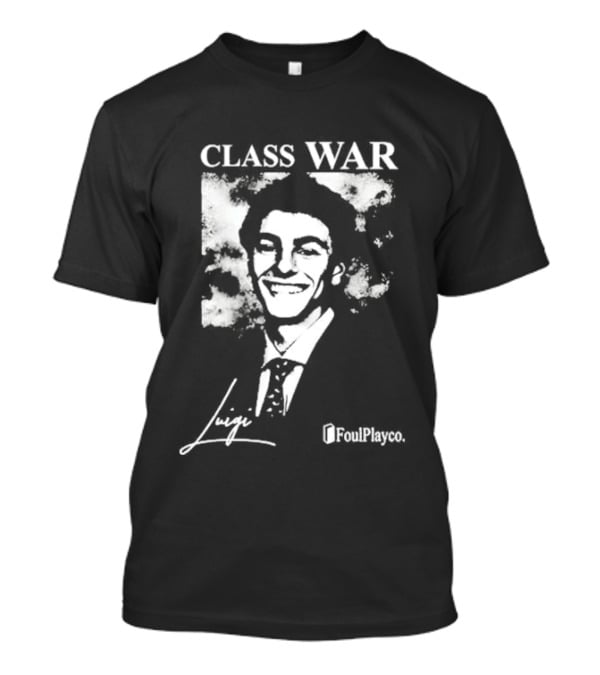 Class War Luigi Foul Play T-Shirt