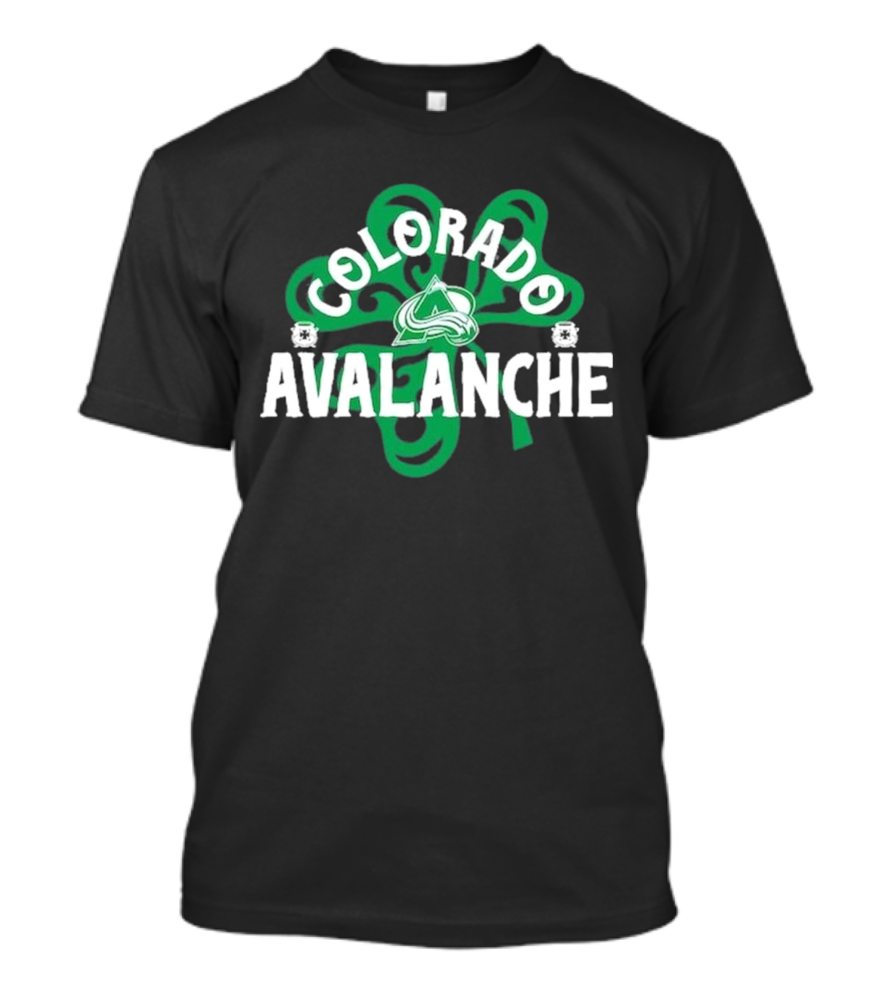 Colorado Avalanche St. Patrick’s Day Richmond Shamrock 2025 T-Shirt