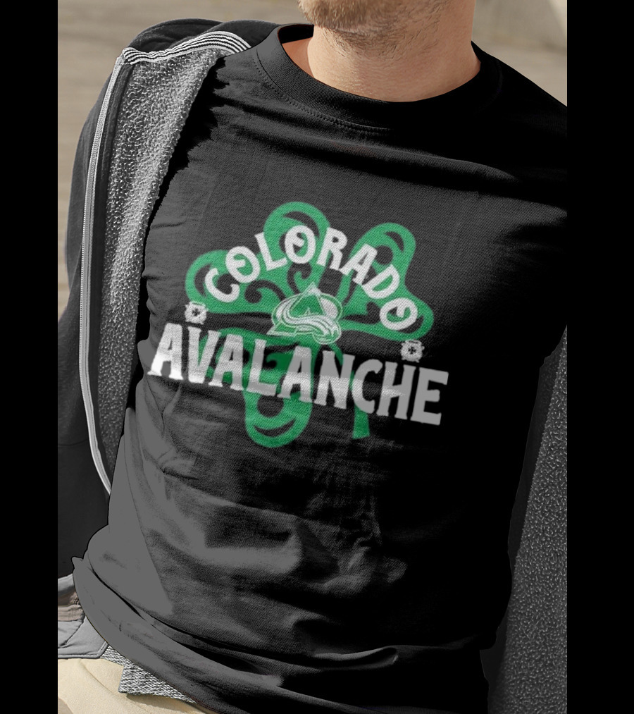 Colorado Avalanche St. Patrick’s Day Richmond Shamrock 2025 T-Shirt
