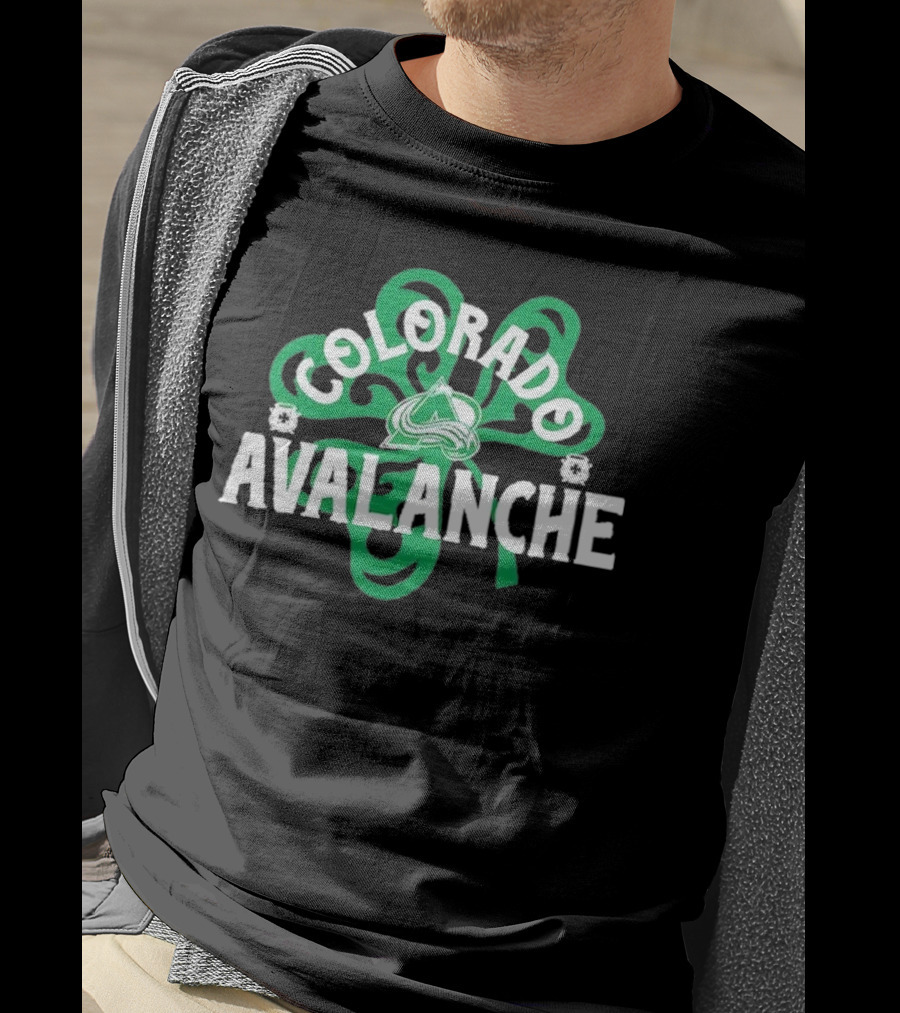 Colorado Hockey St. Patrick’s Day Richmond Shamrock T-Shirt