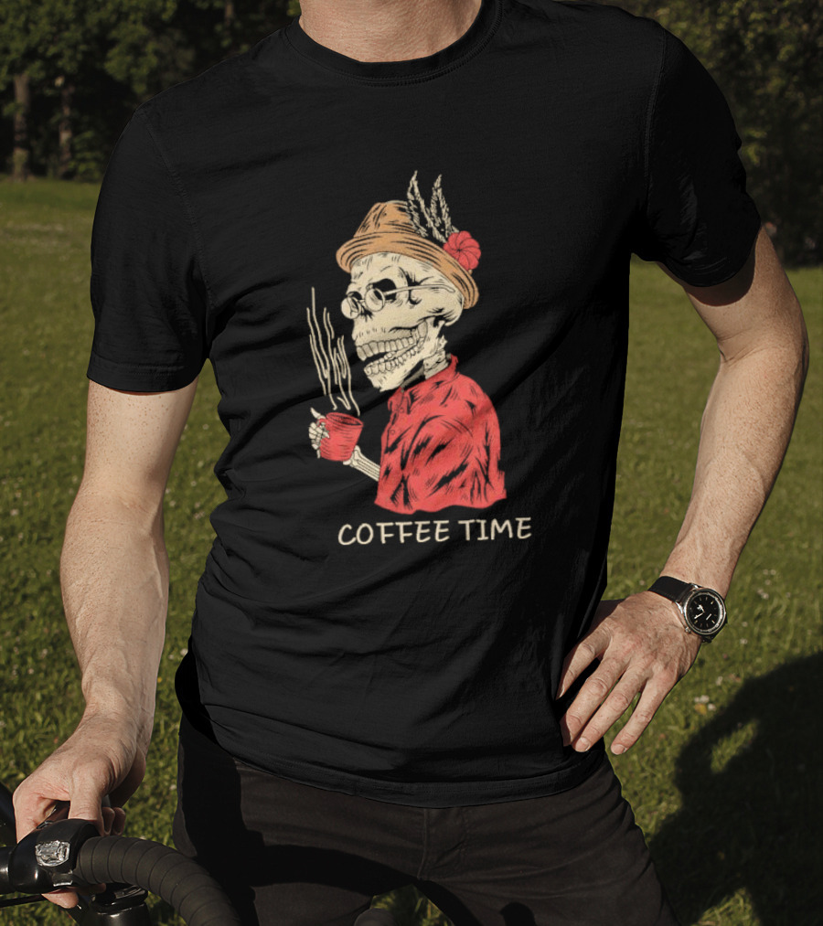 Cowboy Coffee Time T-Shirt