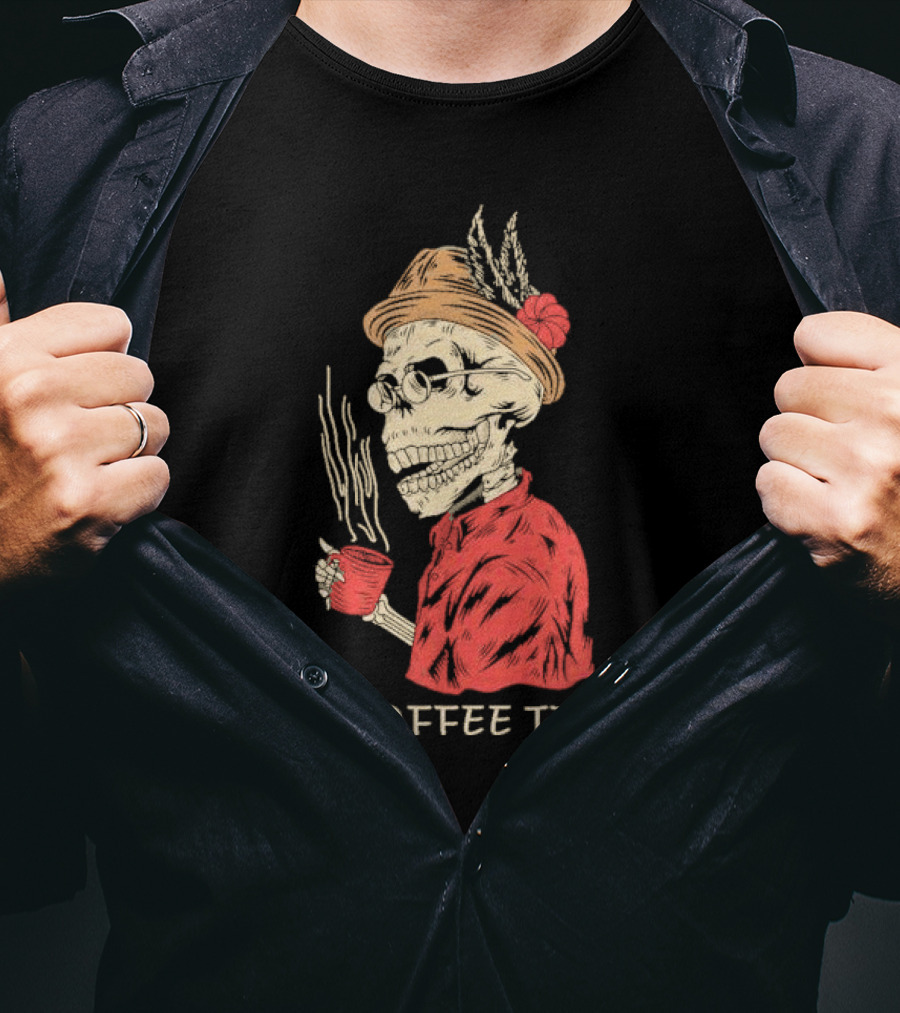 Cowboy Coffee Time T-Shirt