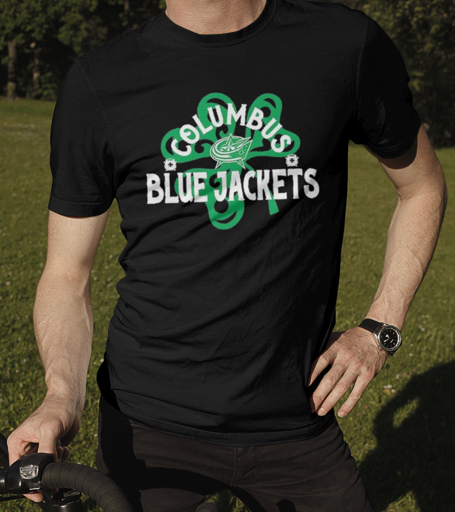 Columbus Hockey St. Patrick’s Day Richmond Shamrock T-Shirt