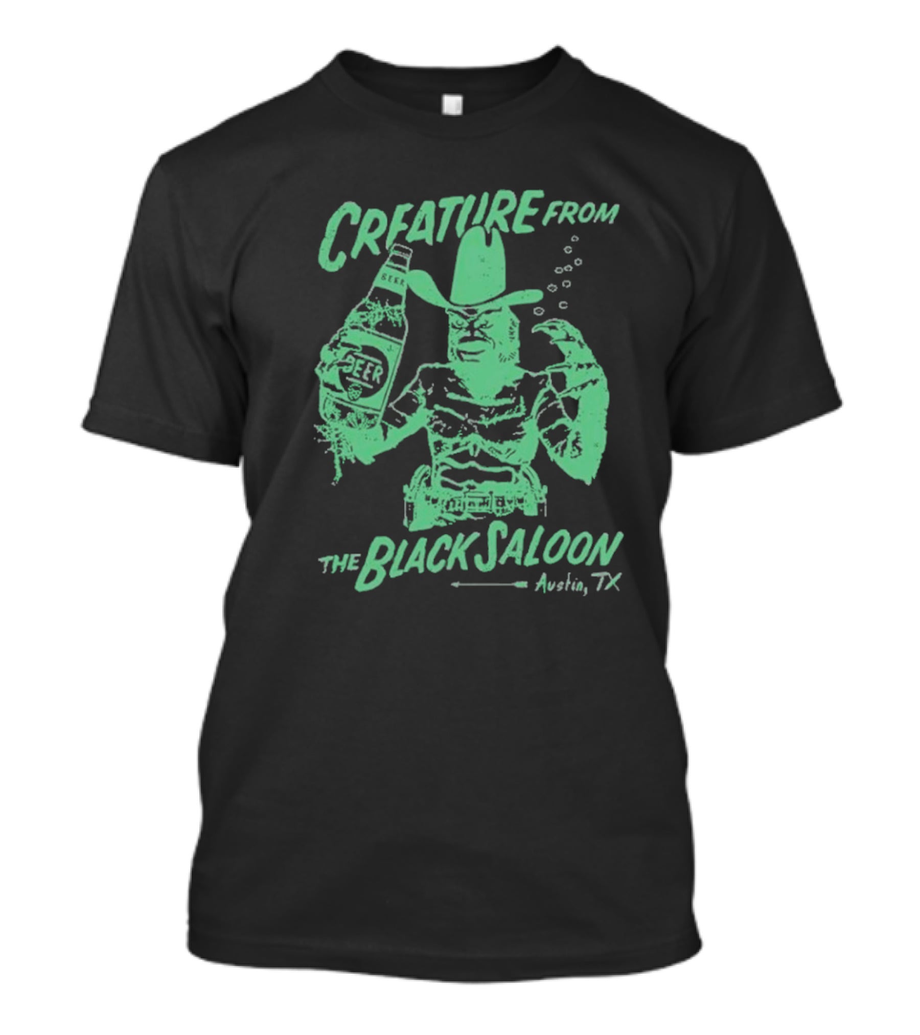 Creature From Black Saloon Austin T-Shirt
