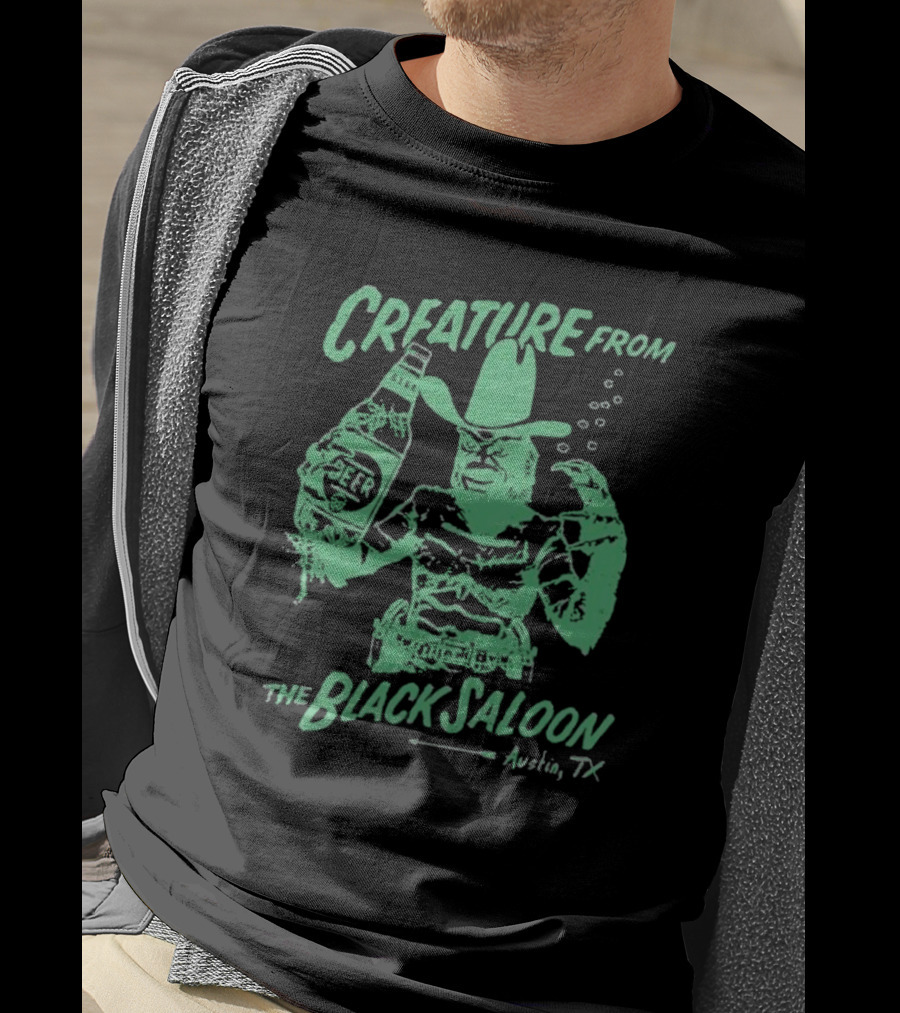 Creature From Black Saloon Austin T-Shirt