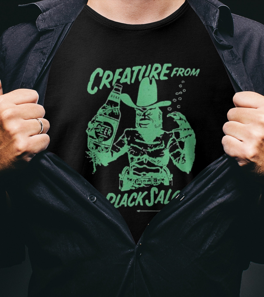 Creature From Black Saloon Austin T-Shirt