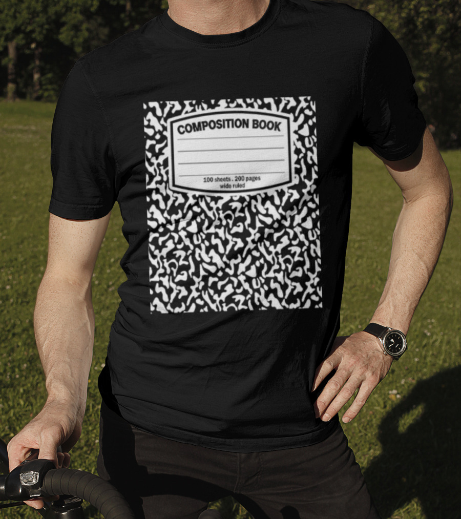 Composition Book Notebook T-Shirt