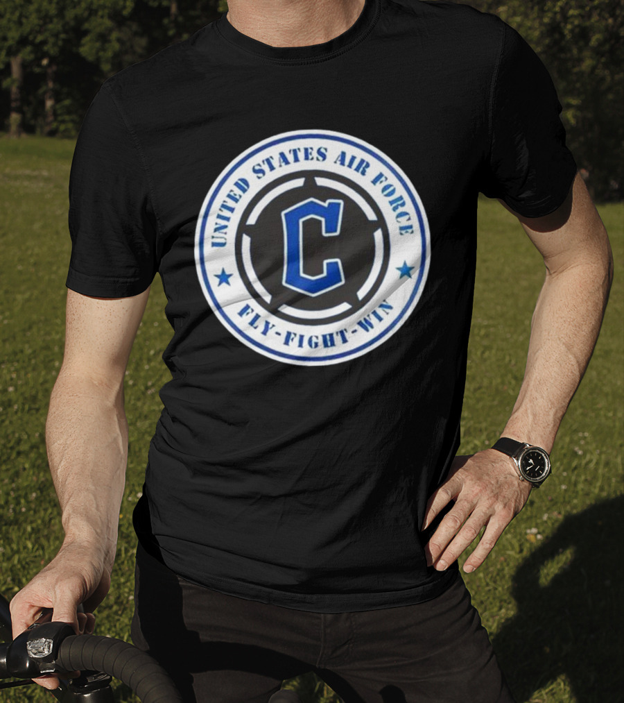 Cleveland Guardians United States Air Force Fly Fight Win Military Appreciation Night 2025 T-Shirt