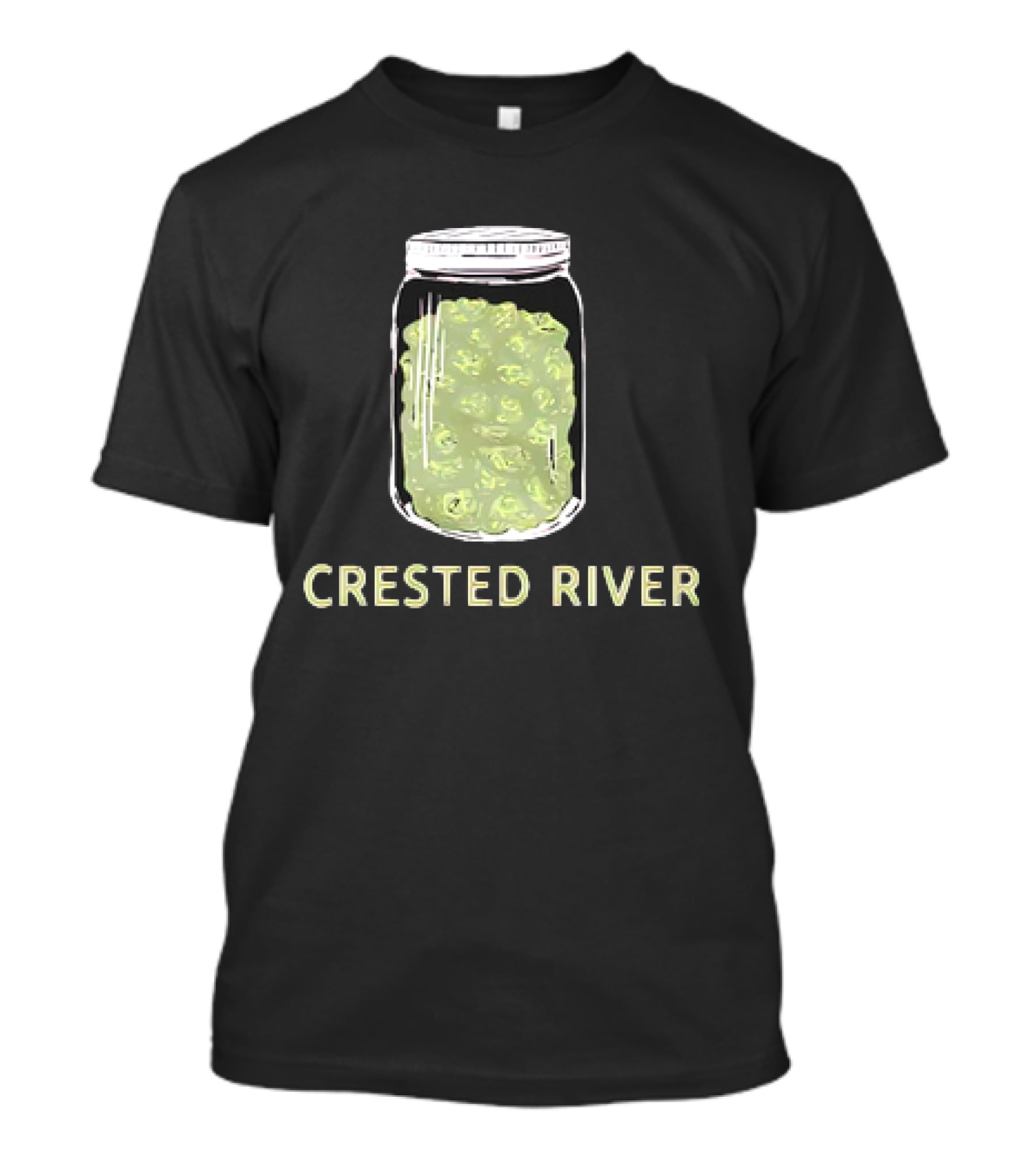 Crested River Jar Of Green Buds T-Shirt