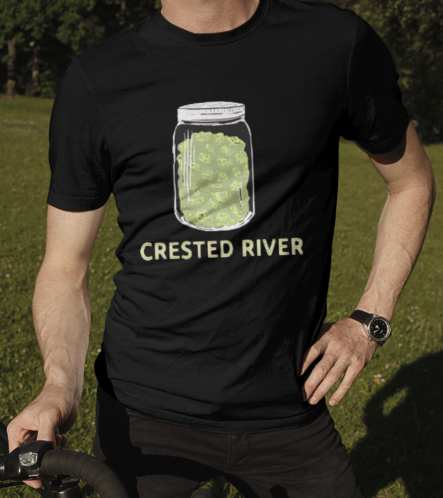 Crested River Jar Of Green Buds T-Shirt