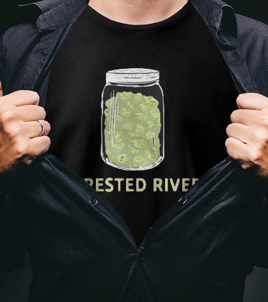 Crested River Jar Of Green Buds T-Shirt