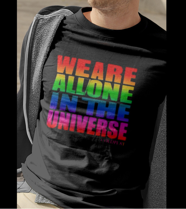 Coldplay We Are All One In The Universe T-Shirt