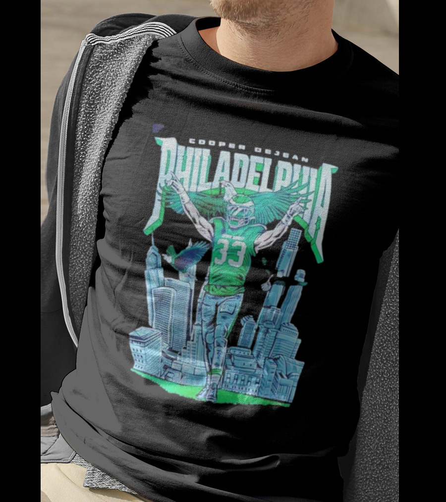 Dark Horse X Cooper Dejean Philadelphia Eagles Skyline T-Shirt