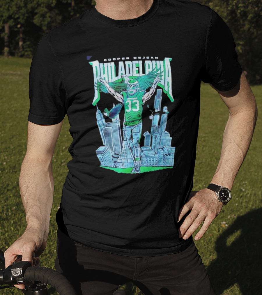 Dark Horse X Cooper Dejean Philadelphia Eagles Skyline T-Shirt