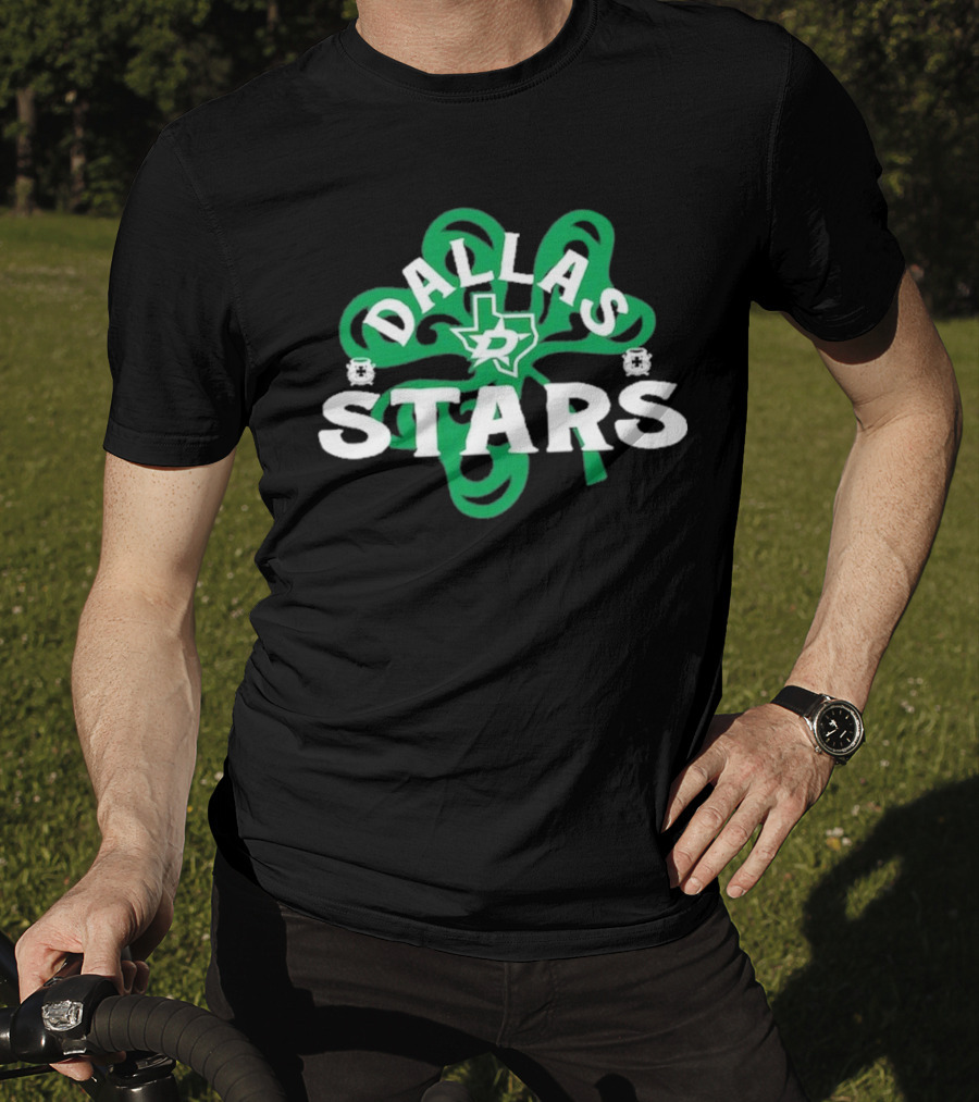 Dallas Hockey St. Patrick’s Day Richmond Shamrock T-Shirt