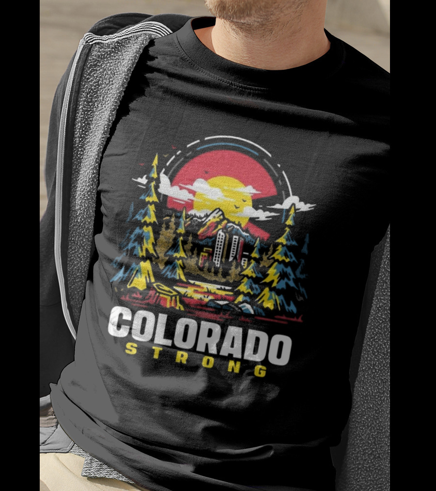 Dude Dad Colorado Strong T-Shirt